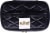 Scunci® Quilted Cosmetic Bag - Black Perspective: top