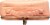 Scunci Quilt Cosmetic Bag - Coral Perspective: top