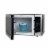 Westbend Pre-Programmed Stainless Steel Microwave Perspective: top