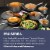 Gotham Steel Pro Hard Anodized Cookware Set Perspective: top