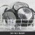 Granite Stone Non-Stick Nesting Pots - Black Perspective: top