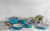 Gotham Steel Ocean Blue Cookware Set Perspective: top