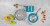 Gotham Steel Cookware Set - Ocean Blue Perspective: top