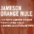 Jameson Orange Flavored Whiskey Perspective: top