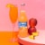 Seagram's Escapes Peach Bellini Flavored Hard Beverage Cooler Single Bottle Perspective: top