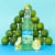 Seagram's Escapes Classic Lime Margarita Flavored Hard Beverage Cooler Single Bottle Perspective: top
