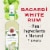 Bacardi Mojito Premium Rum Cocktail Perspective: top