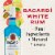 Bacardi Zombie Premium Rum Cocktail Perspective: top