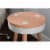 Sherbert Side Table Orange Perspective: top