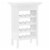 Tavor Wine Cabinet White Perspective: top