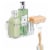 InterDesign Rondo Combo Basket Suction Bath Caddy - Stainless Steel Perspective: top