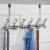 InterDesign Classico Over-the-Door 6-Hook Towel Rack - Bronze Perspective: top