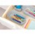 iDesign Eco Recycled Plastic Compact Drawer Bin - Gray Perspective: top