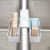 iDesign Sink Saddle - White Perspective: top