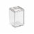 iDesign Clarity Toothbrush Holder - Clear Perspective: top