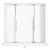 iDesign Linus Adjustable Clear Drawer Dividers Perspective: top