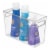 InterDesign Clear Storage Bin Perspective: top