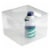 InterDesign Linus Bath Bin - Clear Perspective: top