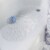 InterDesign Bath Mat Circlz Perspective: top