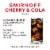 Smirnoff Cherry (Vodka Infused With Natural Flavors) Perspective: top
