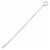 12 inch BBQ Skewers Set of 24, Used for Barbecuing Meat, Poultry, Seafood, Vegetables, Cheese Perspective: top