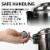 HomeCraft Quick Brewing Automatic Stainless Steel Coffee Urn Perspective: top