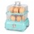 Nostalgia Classic Retro Egg Cooker - Aqua Perspective: top