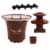 Nostalgia 3-Tier Chocolate Fondue Fountain Perspective: top