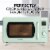 Nostalgia Mid-Century Retro Microwave - Seafoam Green Perspective: top