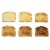 HomeCraft Stainless Steel 4-Slice Toaster - Silver Perspective: top