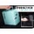 Nostalgia Retro Mini Refrigerator - Aqua Perspective: top