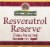Nature's Answer Resveratrol Reserve Dietary Supplement Perspective: top