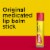 Carmex Medicated Lip Balm Stick, Lip Moisturizer for Dry, Chapped Lips - 0.15 OZ Perspective: top