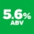 Sierra Nevada® Brewing Co. Pale Ale Single Bottle Perspective: top