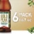 Gold Peak Sweetened Black Iced Tea Drink Perspective: top