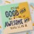 American Greetings Father's Day Card (Awesome) Perspective: top