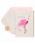 Papyrus Birthday Card (Flamingo) Perspective: top