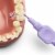 TEPE Interdental Brush Extra Soft Cleaners - Dental Brushes Between Teeth 25 Pk, Purple 1.1mm Perspective: top