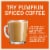 Rum Chata Pumpkin Spice Cream Liqueur Perspective: top