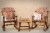 Leigh Country Char-Log Single Rocker with Star Cutout Perspective: top