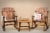 Leigh Country Char-Log Rectangular End Table - Brown Perspective: top