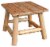 Leigh Country Natural Finish Aspen End Table Perspective: top