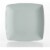 Gibson Home 16 Piece Square Melamine Dinnerware Set Plates, Bowls, & Cups, Mint Perspective: top