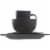 Gibson Elite Ocean Paradise 16Pc Square Glazed Dinnerware Kitchen Dish Set, Jade Perspective: top