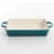Artisan 13" ECI Lasagna Pan - Teal Ombre Perspective: top