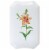 Martha Stewart Botanical Garden Ceramic Serving Platter - White Perspective: top