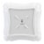 Martha Stewart Botanical Garden Ceramic Dish Set - White Perspective: top