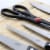 Gibson Home Wildcraft Stainless Steel Cutlery Set with Cutting Board Perspective: top