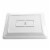 Martha Stewart Ceramic Serving Platter - White Perspective: top