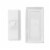 Martha Stewart Ceramic Butter Dish with Lid - White Perspective: top